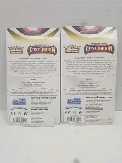 Lot of 2 Pokemon TCG Sword & Shield Lost Origin Blister Pack Promo Card Coin New - Image 2