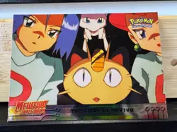 Pokemon Topps Blue Label The Story of Mewtwo 24 Mewtwo Strikes Back Holo Card - Image 1