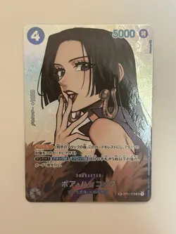 Boa Hancock OP01-078 SP One Piece Card Japanese Kingdoms of Intrigue - Image 1