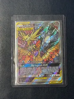 Moltres Zapdos Articuno GX SM210 Alt Art Promo Tag Team Pokemon Card - Image 3