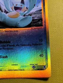 Marshtomp 40/109 EX Ruby & Sapphire Reverse Holo Pokemon Card LP/MP - Image 4