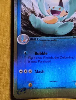 Marshtomp 40/109 EX Ruby & Sapphire Reverse Holo Pokemon Card LP/MP - Image 5