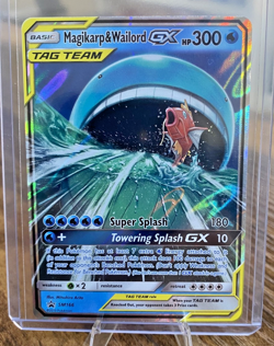 Magikarp & Wailord GX SM166 Sm Promo Pokemon Card TCG - Image 1