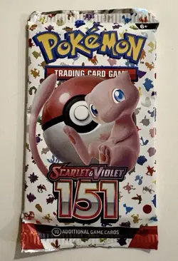 (1) Pokemon Scarlet And Violet 151 Factory Sealed 10 Card Booster Pack - Image 1