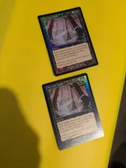 Noxious Vapors x2 Sorcery MTG 2 Card. Planeshift.OLD VINTAGE FOIL - Image 1