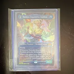 MTG Tamiyo, Inquisitive Student/Seasoned Scholar Foil Mythic Creature/Planeswalk - Image 1