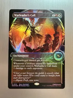 Warleader’s Call - 315 - MTG: Murders at Karlov Manor - Magnified Showcase -FOIL - Image 1