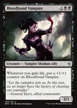 Bloodbond Vampire - Battle for Zendikar #104/274 MTG Magic The Gathering - Image 1