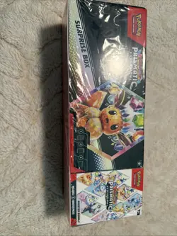 Pokemon Prismatic Evolutions Surprise Box And Booster Bundle Sealed - Image 1