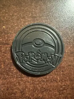 Pokemon TCG Rayquaza Flip Coin Green LP - Image 2