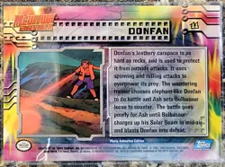 1999 Pokemon Topps Mewtwo Strikes Back Donfan 11 - Image 2