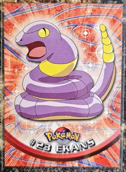 1999 Pokemon Topps Ekans 23 Ungraded NM or Better - Image 1