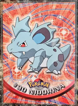 1999 Pokemon Topps Nidorina 30 Ungraded NM or Better - Image 1