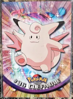 1999 Pokemon Topps Clefable 36 Ungraded NM or Better - Image 1