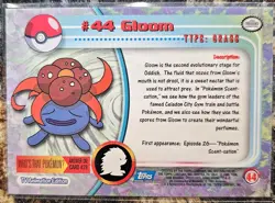 1999 Pokemon Topps Gloom 44 Ungraded NM or Better - Image 2