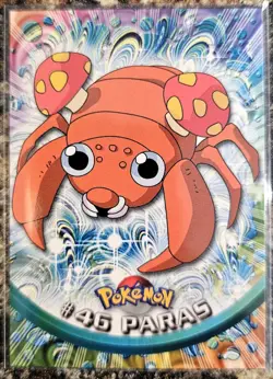 1999 Pokemon Topps Paras 46 Ungraded NM or Better - Image 1