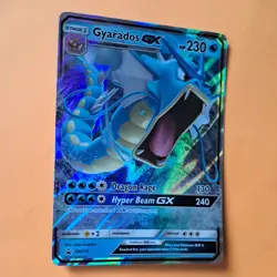 Gyarados GX SM212 Black Star PROMO Pokemon card Rare holo - Image 3
