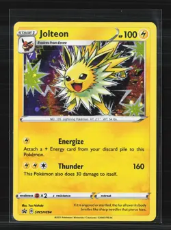 Pokemon 2021 Sword & Shield Promo Jolteon #SWSH094 - Image 1