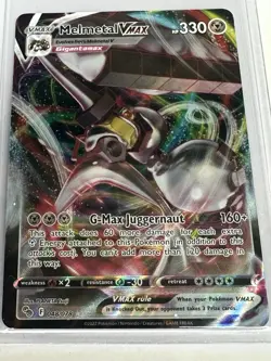 Pokemon Go TCG Melmetal Vmax 048/078 Ultra Rare 2022 - Image 1