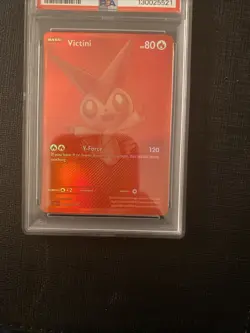 Pokemon TCG Black Bolt White Flare Red Victini Card 2025 English BWR 171/086 - Image 3