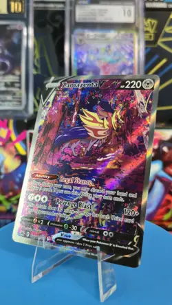 Zamazenta V Full Art GG54/GG70 Crown Zenith Galarian Gallery Pokemon 2023 - Image 1