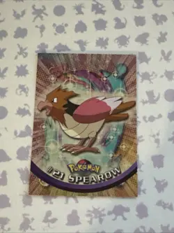 Pokemon Topps - TV Animation Edition - Spearow #21 - FOIL - NM - Image 1