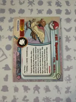 Pokemon Topps - TV Animation Edition - Spearow #21 - FOIL - NM - Image 2
