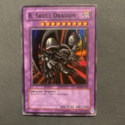 YuGiOh: DB1-EN153 B. Skull Dragon! Lightly Played! - Image 1