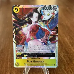 Boa Hancock SR OP14-112 The Azure Sea's Seven English One Piece TCG Super Rare - Image 1