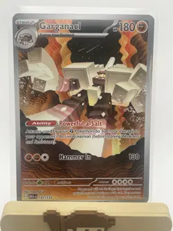 Pokemon Garganacl TCG Illustration Rare Card 147/132 Mega Evolution Pack Fresh! - Image 1