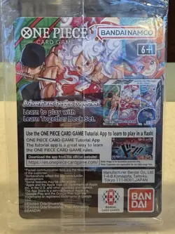 One Piece Monkey D. Luffy US Voyage College Basketball Promo Card SEALED - Image 2