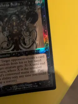 Planeswalker's Scorn. Enchantment rare MTG Card. Planeshift.OLD VINTAGE FOIL - Image 5