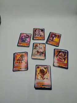 Opened Gamersupps Vcard Awakened Worlds Lot 100 Cards -Fire - Image 1