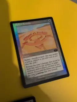 Pollen Remedy x2 Instant MTG 2 Card. Planeshift.OLD VINTAGE FOIL - Image 5