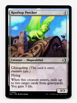 Rooftop Percher [Lorwyn Eclipsed] Magic MTG ECL 0002 NM - Image 1