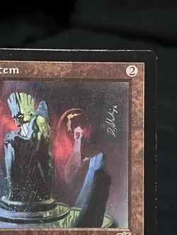 Magic the Gathering Cursed Totem - Mirage ~LP~ MTG - Image 4