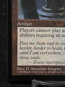 Magic the Gathering Cursed Totem - Mirage ~LP~ MTG - Image 5