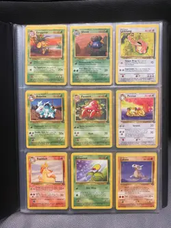 1999 WOTC Pokemon Cards Collection Bundle Jungle Fossil Base Set No Duplicates - Image 1
