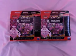 TWO (2) Pokemon TCG Mega Battle Deck Mega Diancie EX BRAND NEW / SEALED - Image 2