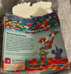 POKEMON : XY FURIOUS FISTS EMPTY DISPLAY BOX TCG 2014 - Image 3