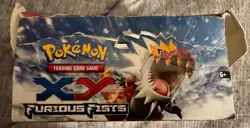 POKEMON : XY FURIOUS FISTS EMPTY DISPLAY BOX TCG 2014 - Image 5