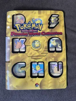 Pokemon Pikachu World Collection 2000 Complete Set 9 Cards + Folder WOTC Promo - Image 1
