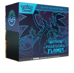 Pokemon Mega Evolution Phantasmal Flames Elite Trainer Box Booster Charizard - Image 1