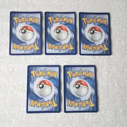 Pokemon Black Star Promo V Card Lot of 5 - Image 2