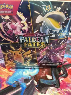 Pokemon TCG Scarlet & Violet Paldean Fates Booster Bundle! FACTORY Sealed - Image 1