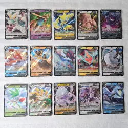 Pokemon Ultra Rare/Promo V Card Lot of 15 - Image 1