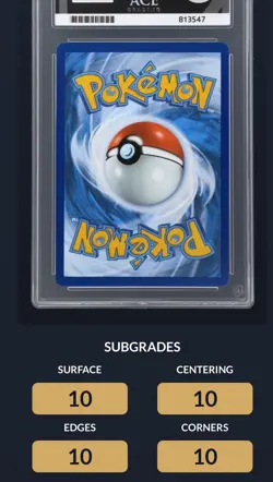 Pokemon Mega Evolution Mega Lucario EX 179/132 ACE 10 - Perfect Subgrades - Image 3
