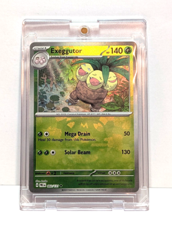 Pokemon TCG Exeggutor 002/131 Master Ball Reverse Holo Prismatic Evolutions NM - Image 1
