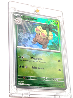 Pokemon TCG Exeggutor 002/131 Master Ball Reverse Holo Prismatic Evolutions NM - Image 2