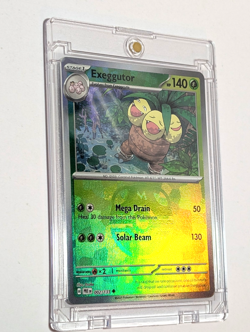Pokemon TCG Exeggutor 002/131 Master Ball Reverse Holo Prismatic Evolutions NM - Image 5
